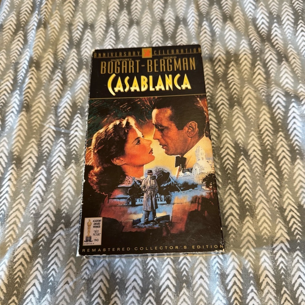 Casablanca Remastered Collector's Edition VHS